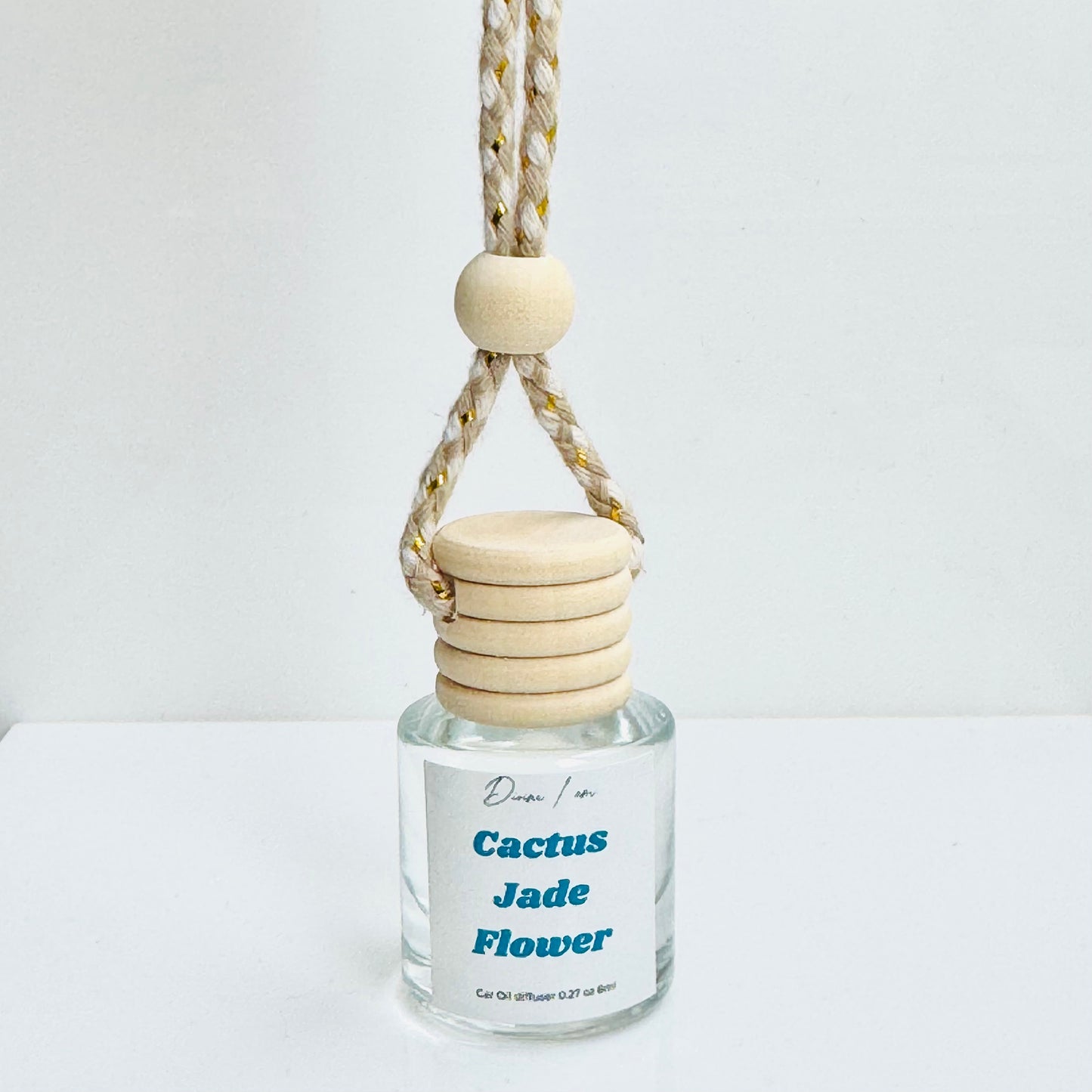 Cactus Jade flower Car Freshener Oil diffuser